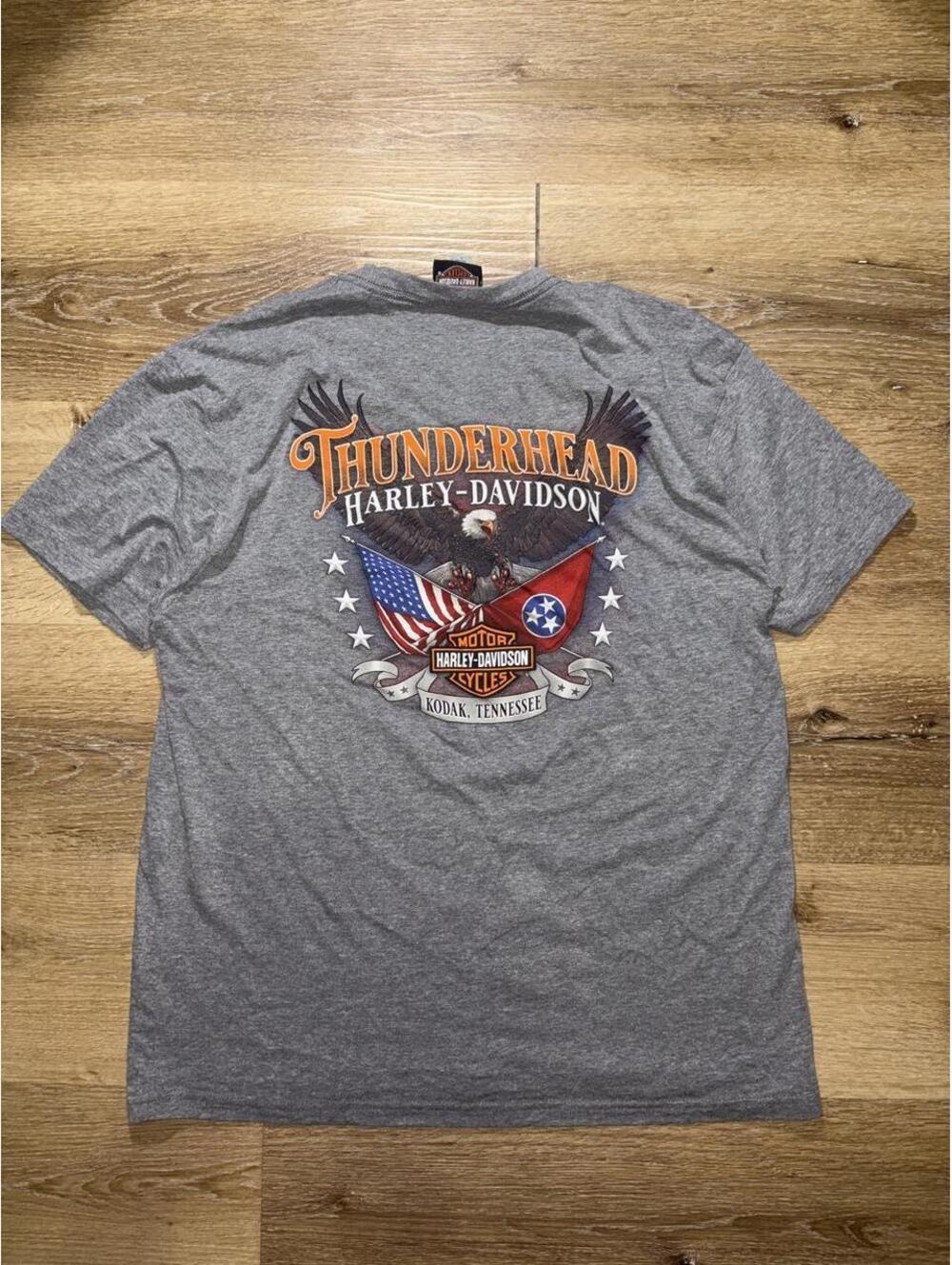 Harley Davidson Thunderhead Kodak Tennessee Graphic Tee Men’s Large